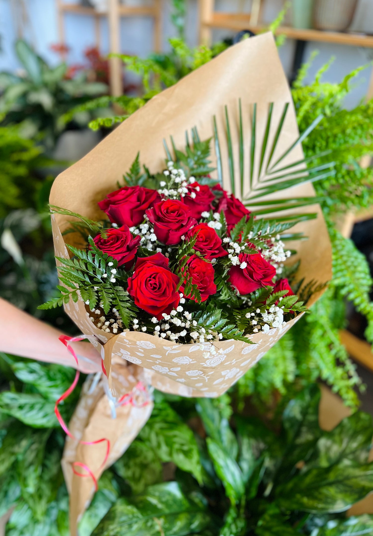 12 Roses rouges