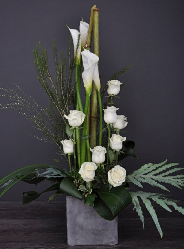 Blancheur élégante